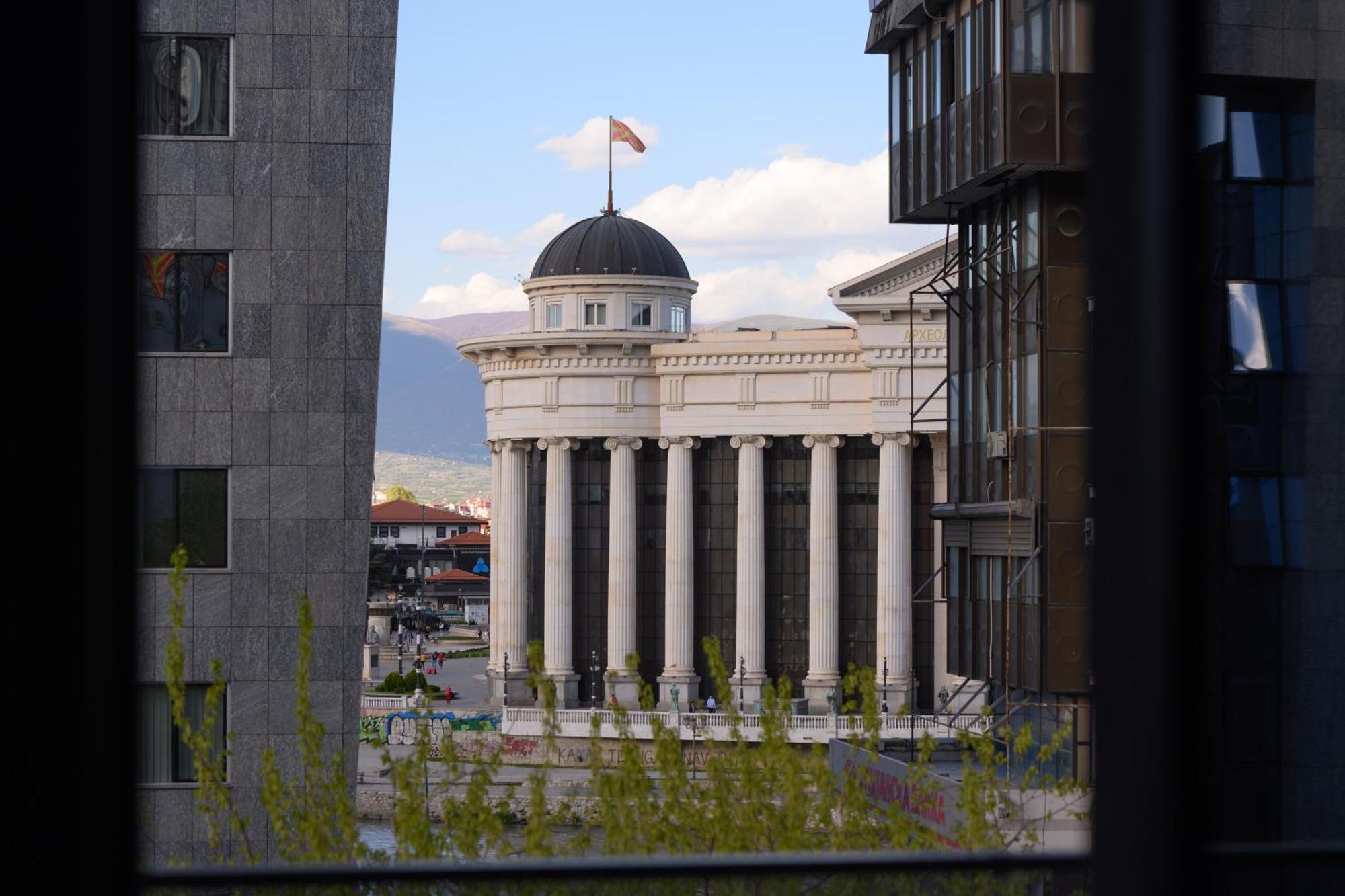 Hotel Macedonia Square Skopie Exterior foto